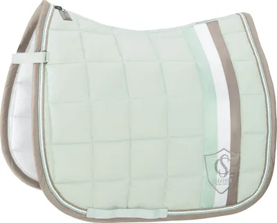 Produktbild von Eskadron Classic Sports Schabracke " BIG SQUARE Baumwolle " , Shetty Größe - Shetty Farbe - powder green