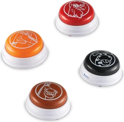 Obrázok produktu pre Learning Resources Barnyard Answer Buzzers, 3 rok / roky, Zvukové efekty, Vyžadované batérie, AAA, Viacfarebný