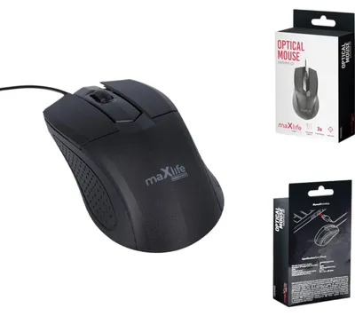 Obrázek produktu pro Optick drtov my MAXLIFE MXHM-01 ern