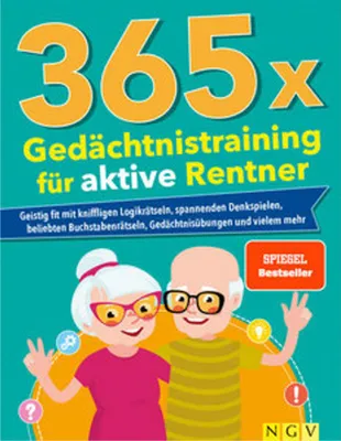 Produktbild von 365 x Gedächtnistraining für aktive Rentner