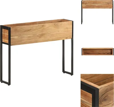 Obrázek produktu pro vidaXL květináč 90x20x68 cm akáciové mangové dřevo - Květináče a květináče