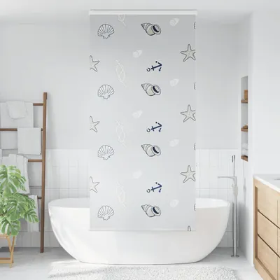 Zdjęcie produktu dla vidaXL Roleta prysznicowa z kasetą 90x240 cm Szerokość tkaniny 86 cm