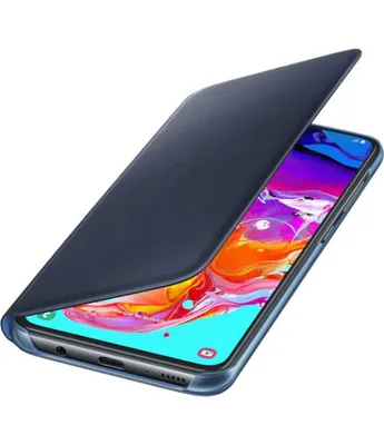 Produktbild von Samsung Booktype kompatibel mit Samsung Galaxy A70 - Dunkelblau
