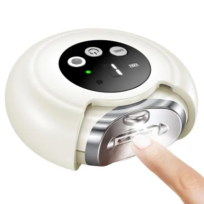 Produktbild von Elektrischer Nagelknipser,Nagelfeile,3 Geschwindigkeiten, automatischer Nagelschneider mit Polierfunktion,Auffangbox für Nagelreste,für Damen, Herren