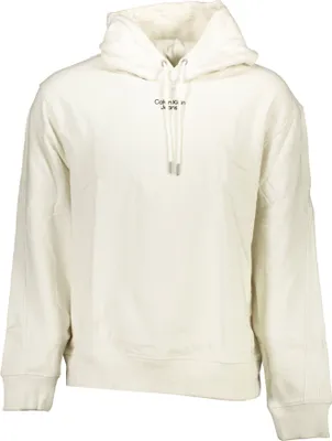 Produktbild von CALVIN KLEIN WEISS HERREN SWEATSHIRT OHNE REISSVERSCHLUSS : Farbe - Weiß, Größe - 2XL Größe: 2XL Farbe: Weiß