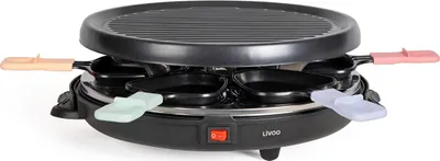 Produktbild von Raclettegrill für 6 personen, 800 w Livoo DOC207P