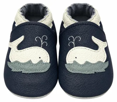 Produktbild von YIHAKIDS Babyschuhe für Mädchen, Jungen, weiche Lederschuhe für Kinder, Dunkelcy