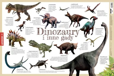 Produktbild von Schreibtischunterlage Dinosaurier und andere Reptilien
