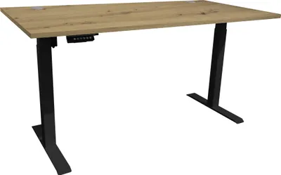 Produktbild von Schreibtisch HARPER BIRCHES BHT 160x75x77 cm braun Winkelschreibtisch