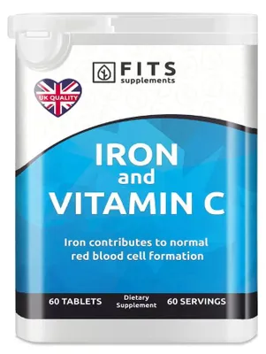 Produktbild von Eisen + Vitamin C 60 Tabletten
