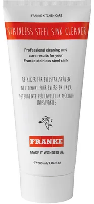 Produktbild von Franke 112.0530.237, Reinigung, Creme, Edelstahl, Tube, 200 ml