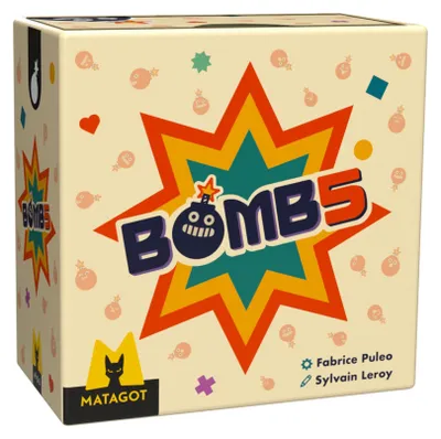 Produktbild von Kartenspiel Bomb5: Erreiche Summe 5 mit versteckten Bombenkarten (Französisch/Englisch)
