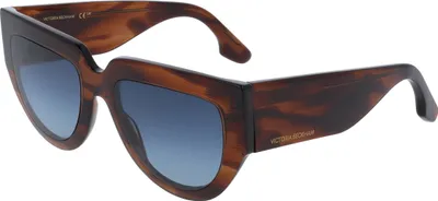 Produktbild von VICTORIA BECKHAM VB679S 227 BROWN HORN 53/19/145 FEMALE Sonnenbrillen