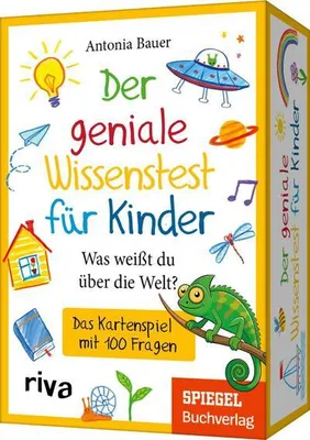 Produktbild von Der geniale Wissenstest für Kinder - Was weißt du über die Welt?