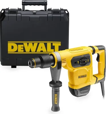 Zdjęcie produktu dla DeWALT D25481K-QS, Wiertarka pistoletowa, SDS Max, 530 RPM, 107 dB, 96 dB, 9,4 m/s²