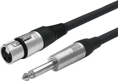 Obrázek produktu pro Vivolink PROAUDXLRFJACK10 Audio kabel 10 m XLR 6,35 mm černý (PROAUDXLRFJACK10)