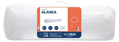 Produktbild von Blau Câlin Nackenrolle Komfort Alaska bauschig, 100% Baumwolle, 160 cm, Weiß