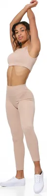 Produktbild von Yenita® Leggings "Ribbed Collection" M-L Beige
