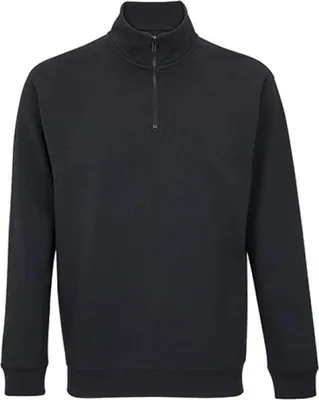 Immagine prodotto di SOLs 04234 | Felpa 1/4 di zip Unisex Conrad Unisex Pullover - Colore: Nero - Taglia: L