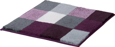 Produktbild von Erwin Müller WC-Vorlage Kreta" aubergine 50x50 cm"