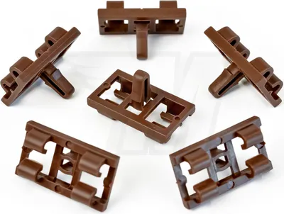 Produktbild von 10x Tür Dichtung Zierleiste Befestigungs Clip für BMW X5 E53 | 51337052945