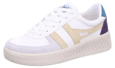 Image de Gola Dames Faible Sneaker Grandslam Trident CLA415 Low Top CLA415 blanc