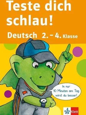Produktbild von Teste dich schlau Deutsch 2.-4. Klasse