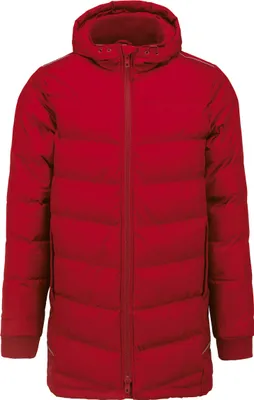 Produktbild von Parka für Teamsport, wasserabweisend, mit gefütterter Kapuze, reflektierenden Streifen und Reißverschlusstaschen