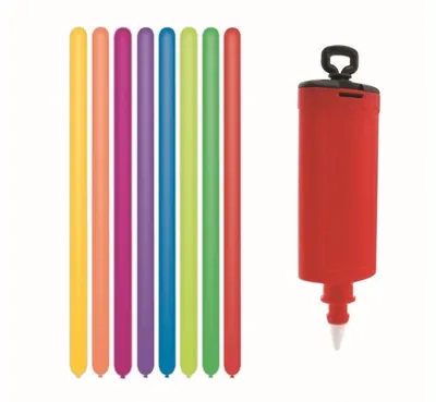 Produktbild von Ballon Pumpe für Modellierballons + 10 Ballons