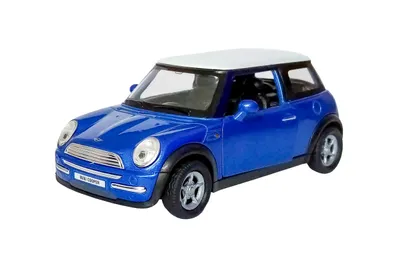 Produktbild von Mini Cooper 10cm Modellauto Metall Modell Auto Spielzeugauto Welly Fahrzeug Spielzeug Kinder Geschenk 08 (Blau)