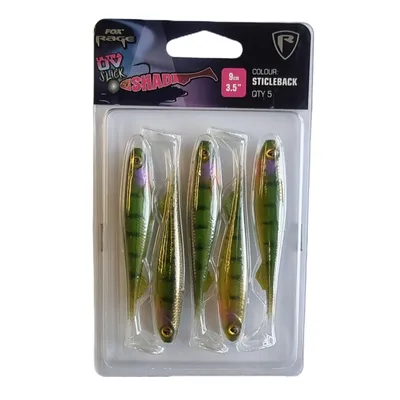 Zdjęcie produktu dla Fox Rage Slick Shad Ultra UV 9cm 3.5 Stickleback x 5 przynęta miękka