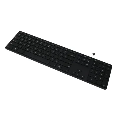 Produktbild von Kabellose USB-C Aluminum Tastatur PC deutsch QWERTZ schwarz
