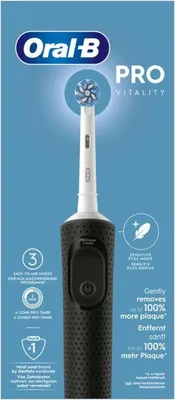 Obrázek produktu pro Elektrický kartáček VITALITY PRO BLACK 1 kus