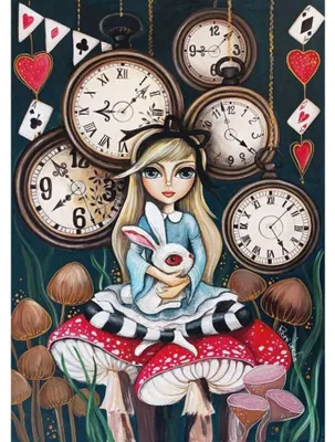 Obrázek produktu pro Magnolia Puzzle Alice Time - 1000 dílků skládačky Vícebarevné