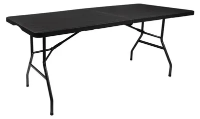 Productafbeelding van Gardlov 12280 Opvouwbare tafel 180 x 74 cm, zwart