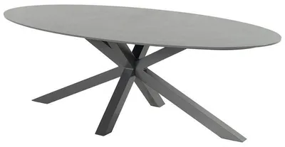 Productafbeelding van Xander Tuintafel Ovaal Antraciet Hartman