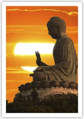 Produktbild von Poster - Poster ohne Rahmen - tempel buddha - 70x100 cm - Wand Bild - Wanddeko - Wandbilder - Kunstposter - Wandposter - Bilder - Kunstdruck - Wanddekoration - Wandbild - P2XPA70x100-3532
