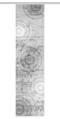 Produktbild von HOME in green 84079 MANDOSA Schiebegardine rec. Polyester, 245x60 cm