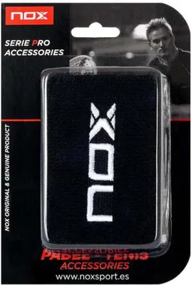Obrázek produktu pro Nox Black Wristband White Logo