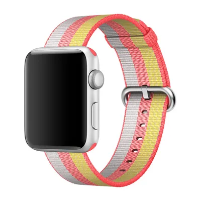 Produktbild von Apple Woven Nylon Apple Watch 42mm / 44mm / 45mm / 49mm Red
