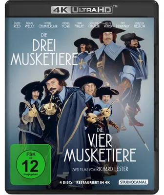 Obrázok produktu pre PLAION 1116971, Film, Blu-ray, Nemčina, Angličtina, Francúzština, 107 min, Musketier - Edition, Dobrodružstvo