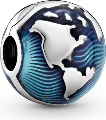 Produktbild von Pandora Blauer Globus Clip 799429C01 Anhänger