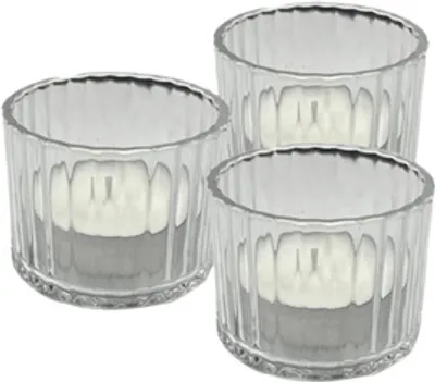 Zdjęcie produktu dla Stojak na tealight 6 cm zestaw 3 | 8 sztuk