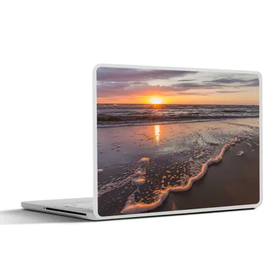 Produktbild von MuchoWow® Laptop Aufkleber Sticker Cover Meer - Niederlande - Farben 36.5x27.5 cm - Laptop-Sticker