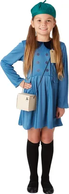Image de Bristol Novelty - Costume - Fille BN5065 (S) (Bleu)
