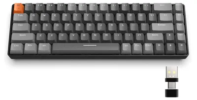 Immagine prodotto di Tastiera meccanica da gaming wireless K68, con Bluetooth 5.0, e layout al 60%