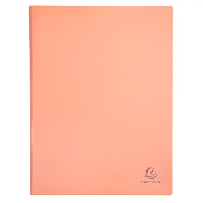 Produktbild von Exacompta 20x Sichtmappe A4 mittelfestem PP 20 Hüllen Aquarel sortiert 88260E
