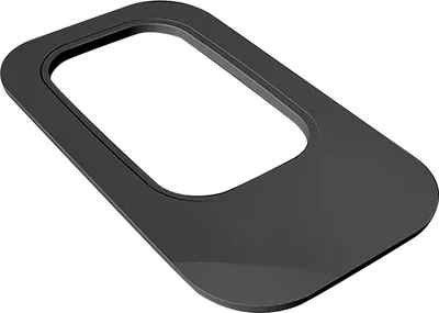 Produktbild von FRANKE Adapterrahmen 112.0460.220 aus Kunststoff grau / Resteschalenhalterung / Abtropfschalenrahmen