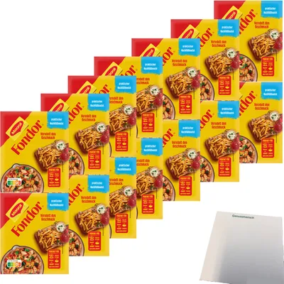 Produktbild von Maggi Fondor Nachfüllbeutel VPE (14x100g Beutel) + usy Block