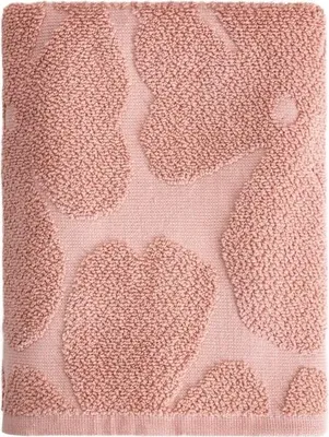 Obrázek produktu pro HOMLA FLORES růžový žakárový ručník 50x90 cm